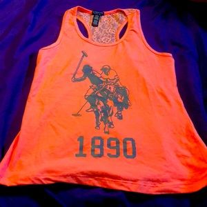 Polo tank top
